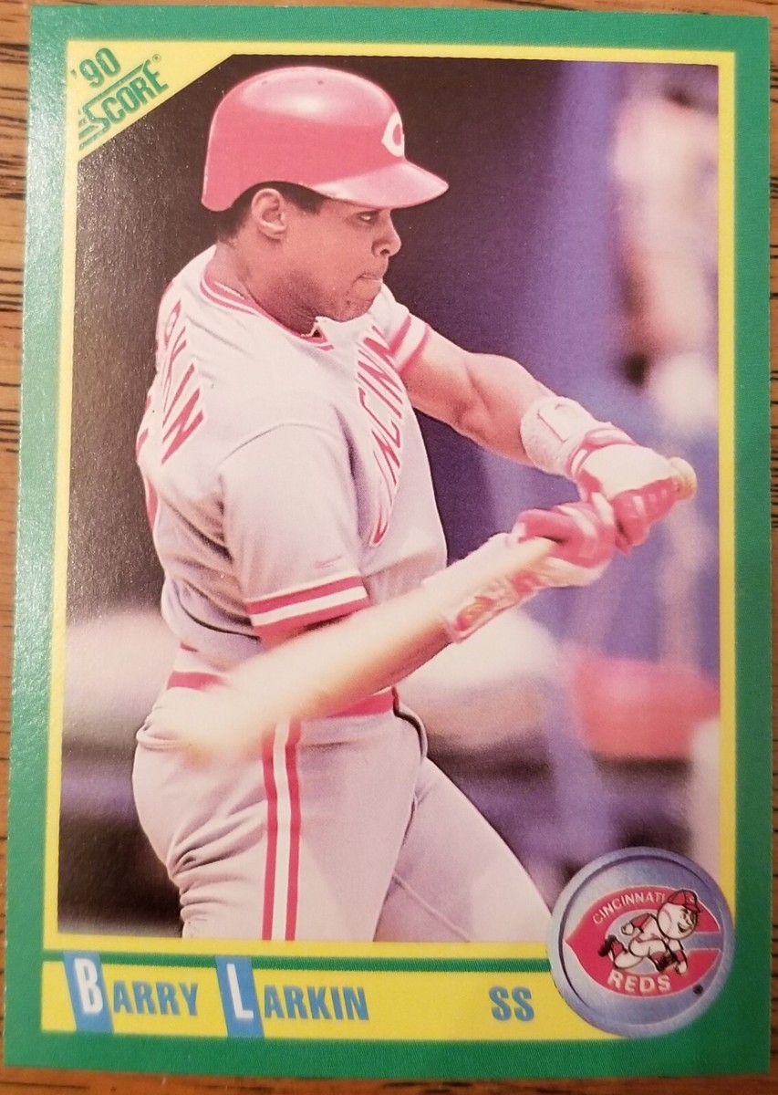 Barry Larkin Cincinnati Reds 1990 Score Baseball Card #155 MT | eBay