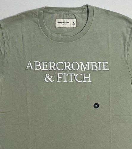 Abercrombie & Fitch Men's Applique Graphic T-Shirt A&F Logo Size XS S M L XL XXL - Picture 27 of 58