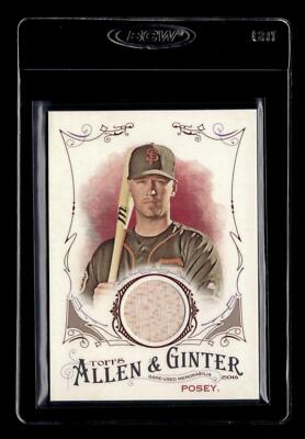 2016 Topps Allen & Ginter #FSRB-BP Buster Posey Relic Full-Size