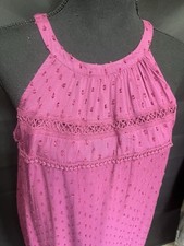 Loft Women’s Mauve Sleeveless Dress Size Medium