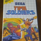 SEGA Time Soldiers Sega Master System 1989 Arcade Shooter w/ Manual & Case