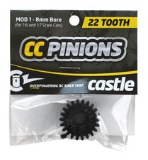 Castle-Creations 010-0065-27 Castle Creations - CC Pinion 22T - Mod1.0 - 8Mm Bo