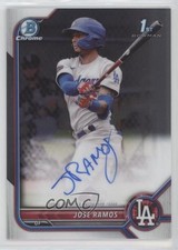 2022 Bowman Chrome Prospect Auto Jose Ramos #CPA-JRS Auto 03ox