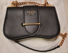 Vintage Prada Sidonie leather Flap CC 2-Way Shoulder Bag