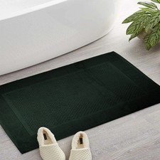 2-Pack Luxury Bath Mat Set - Soft, Absorbent, Quick dry, Cotton Bathroom Rugs.