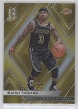 2017-18 Panini Spectra Gold Prizm 9/10 Isaiah Thomas #86 nd3