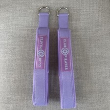 Club Pilates Reformer Double  Straps Purple Lavender- Left And Right
