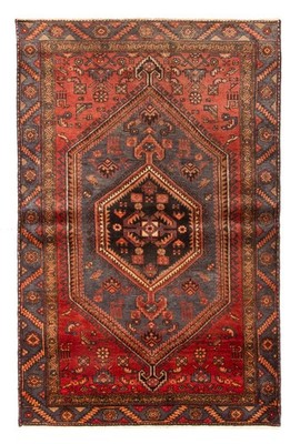 4'1'' x 6'5'' Traditional Vintage Hand Knotted Oriental Carpet Wool Area Rug