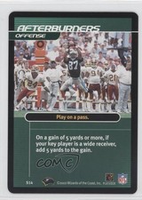 2002-03 NFL Showdown Strategy Offense Afterburners #S14 0c4