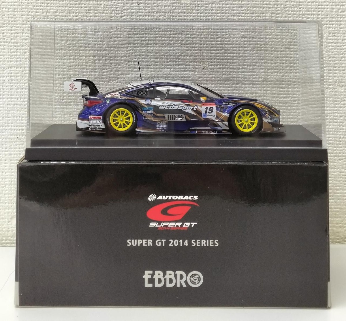 ミニカー EBBRO SUPER GT 2014 WedsSport ADVAN RC F Ebbro Super Gt500 2014 Wedssport Advan Rc F | eBay