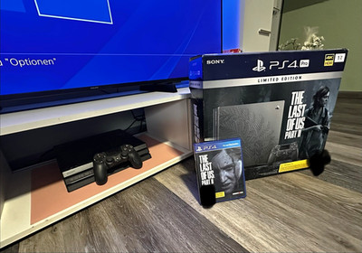 Sony PS4 Pro The Last of Us Part II Limited Edition 1TB Schwarz 4K HDR