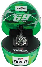 Tissot T-Race Nicky Hayden 45mm Limited Edition Watch Helmet T0924172705701