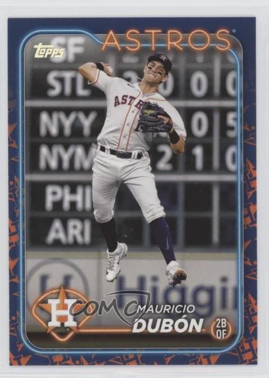 2024 Topps Series 1 Team Color Border Mauricio Dubon Mauricio Dubón #326 4aw
