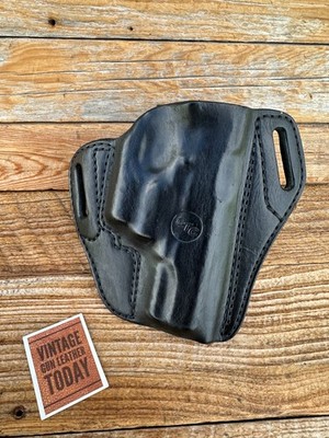 Mitch Rosen Pres Exp Black Leather OWB Holster F or Colt 1911 w