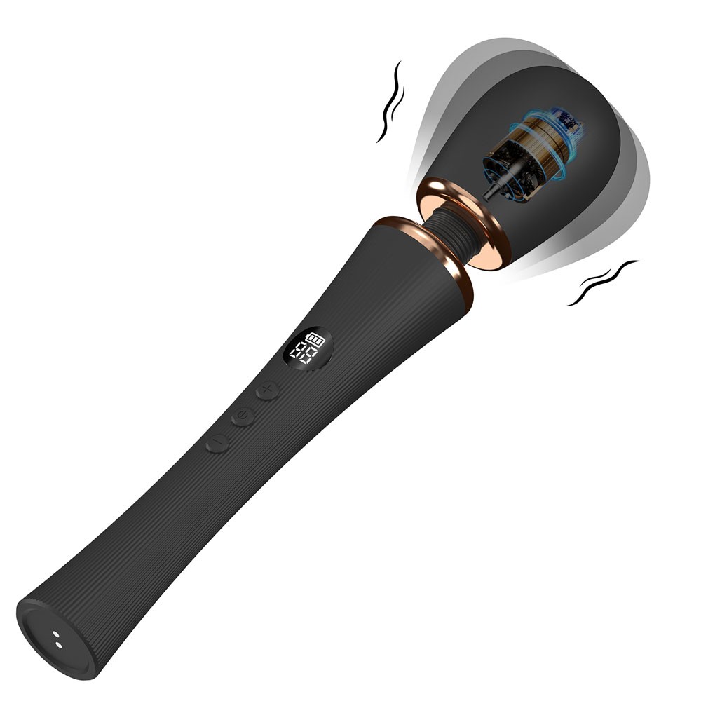 Frauen Sexspielzeug Vibrator Zauberstab mit 9 Vibrationen Klitoris Stimulation
