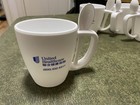 Set of Four - Stir N Sip Thick Sturdy Plastic Mug with Spoon - 14oz — photo 2