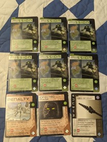 LEGO Bionicle Quest for the Masks 64 card lot