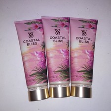 Set of 3 Victoria's Secret Fragrance Body Lotion Coastal Bliss Full Size 8oz New