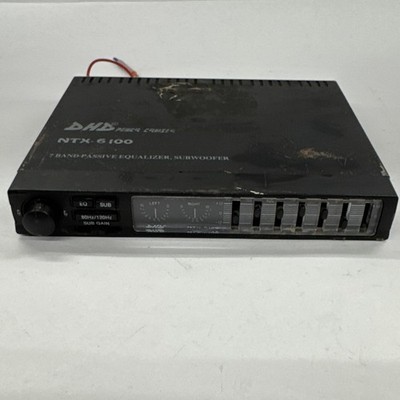 VTG DHD GRAPHIC EQUALIZER POWER CRUISER NTX-6100 OLD SCHOOL CAR AUDIO