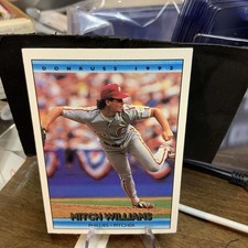Mitch Williams 1992 Donruss #353 Philadelphia Phillies Mint