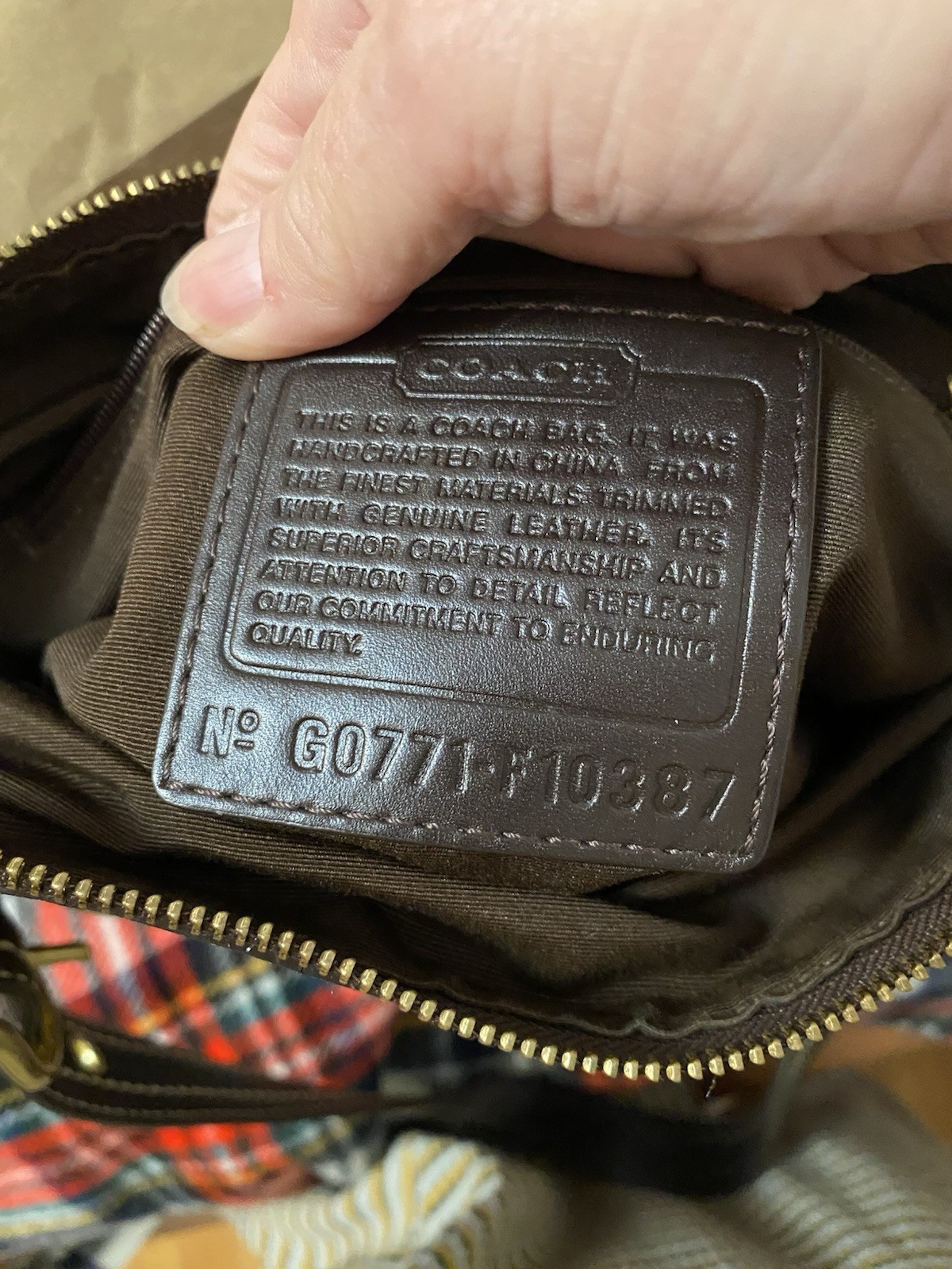 Coach Purse, Handbag  Leather patchwork handbag L… - image 9