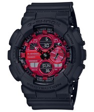 New Casio G-Shock Black Red Limited Men's Watch GA-140AR-1A R2019