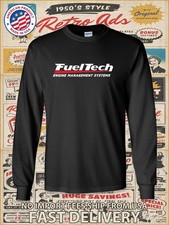 Nueva Camiseta Americana FuelTech Engine Management Logo Para Hombre Manga Larga