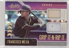 2020 Panini Absolute Grip It-N-Rip It Spectrum Purple 13/15 Francisco Mejia 05db