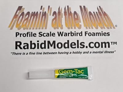 *TWO* BEACON GEM-TAC 5ml MINIS *Fast*Clear*Handy*Waterproof - FREE SHIPPING