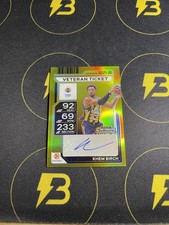 KHEM BIRCH 2025/26 Contenders Premium Edition Ticket Auto GOLD #'d /10