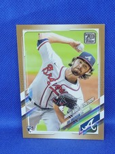 2021 Ian Anderson Topps Rookie Gold Card #1,362/2,021