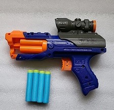 Dart Zone Covert Ops Blaster XLS Power By PT-DZ- With Scope  4 Darts