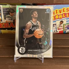 2025-26 Bowman Drake Powell RC Wave Refractor /399 Nets BCV-22 Basketball