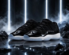 Jordan 11 Retro Low Space Jam Black Men's All Size US 7-12
