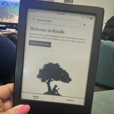 Amazon Kindle eBook Reader Black Wi-Fi Touchscreen