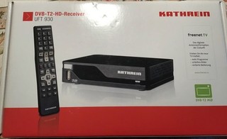 Kathrein UFT 930 DVB T2 HD Receiver also for encrypted programs