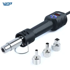 WEP Hot Air Rework Station Desoldering Gun With Holder Stand 8858-IV US