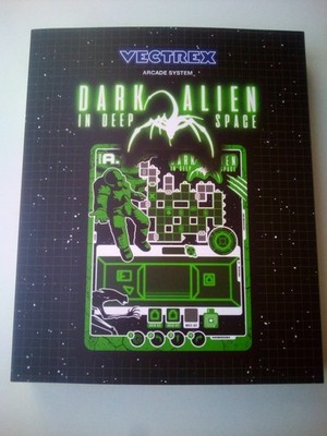 NEU UND VERSIEGELT - DARK ALIEN IN DEEP SPACE SOLARIS VERSION SPIEL FÜR VECTREX