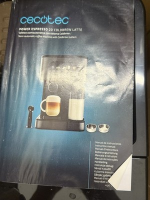 cecotec power espresso20 coldbrew latte