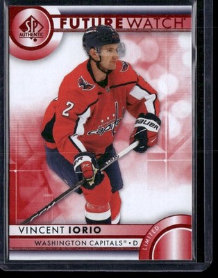 2023-24 SP Authentic #132 Vincent Iorio Limited Red