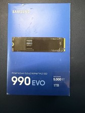Samsung 990 EVO 1TB NVMe M.2 SSD PCIe Gen 4x4/gen 5x2 [MZ-V9S1T0BW] *Brand New*