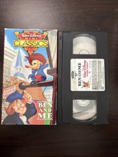 Vintage Walt Disney Cartoon Mini Classics BEN and ME VHS VIDEO 1991