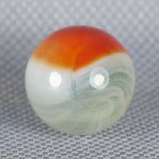 Vintage Marble: NM 5/8 Vitro Agate Phantom Conqueror -One Killer Old Mib