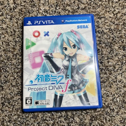 Hatsune Miku: Project DIVA F (Sony PlayStation Vita, 2012) - Japanese Version