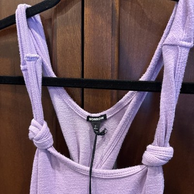 Monrow Women's Lavender Jump Short Size Small New with Tags