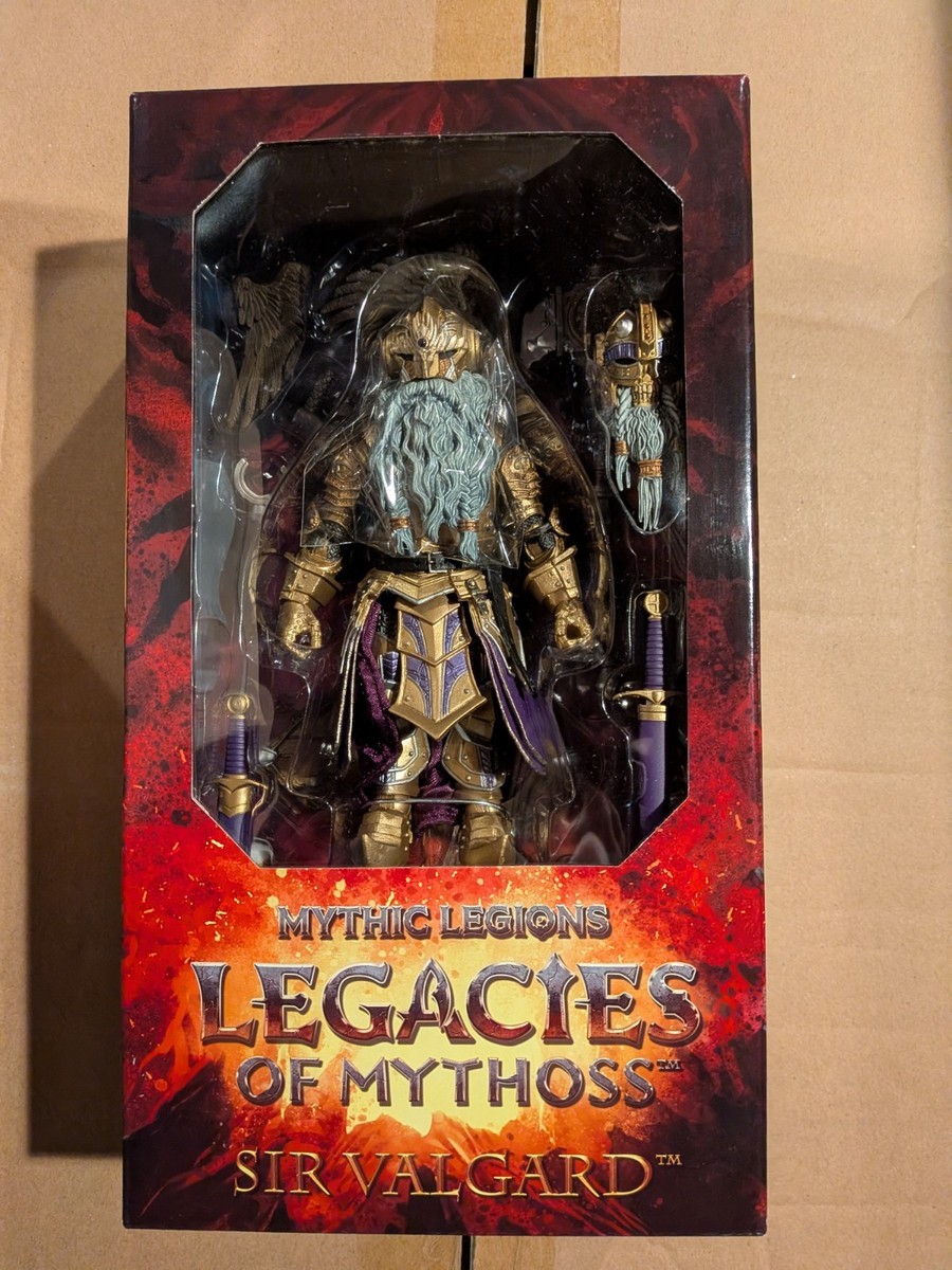 Mythic Legions Four Horseman Sir Valgard Zolocon STANDARD EDITION