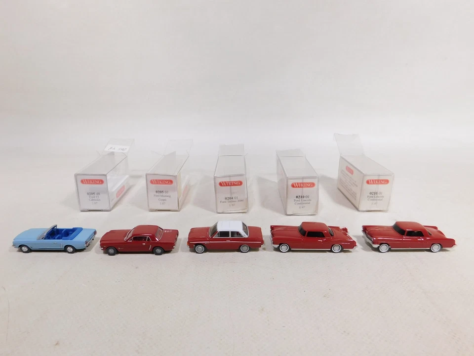 5X Ford 0204 20M 0205 T5 Mustang 0210 Lincoln Mint Box #DW941-0,5 - Immagine 2 di 4