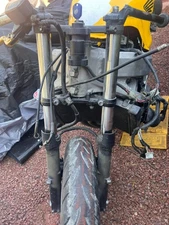 01-06 Honda CBR600F4i Parts Factory Front Forks SET Fork tubes w/ triple clamps