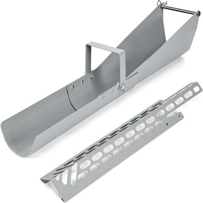 Upgraded Concrete Mixer Chute Extension Compatible with Mud Mixer MMXR-3221, Adj