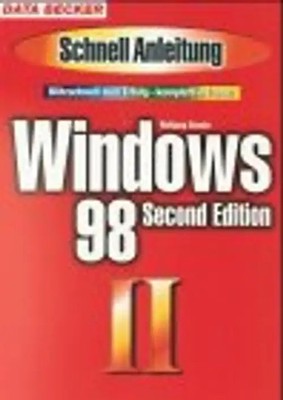 Windows 98 Second Edition